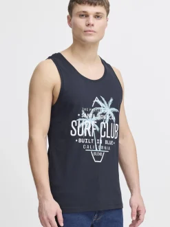 BLEND Herren Tanktop - BHCali in blau