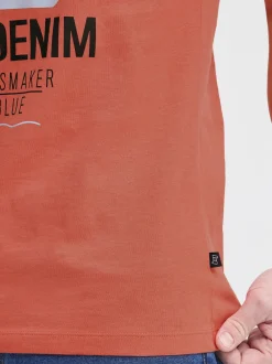 BLEND Herren Tanktop - BHCali in rot