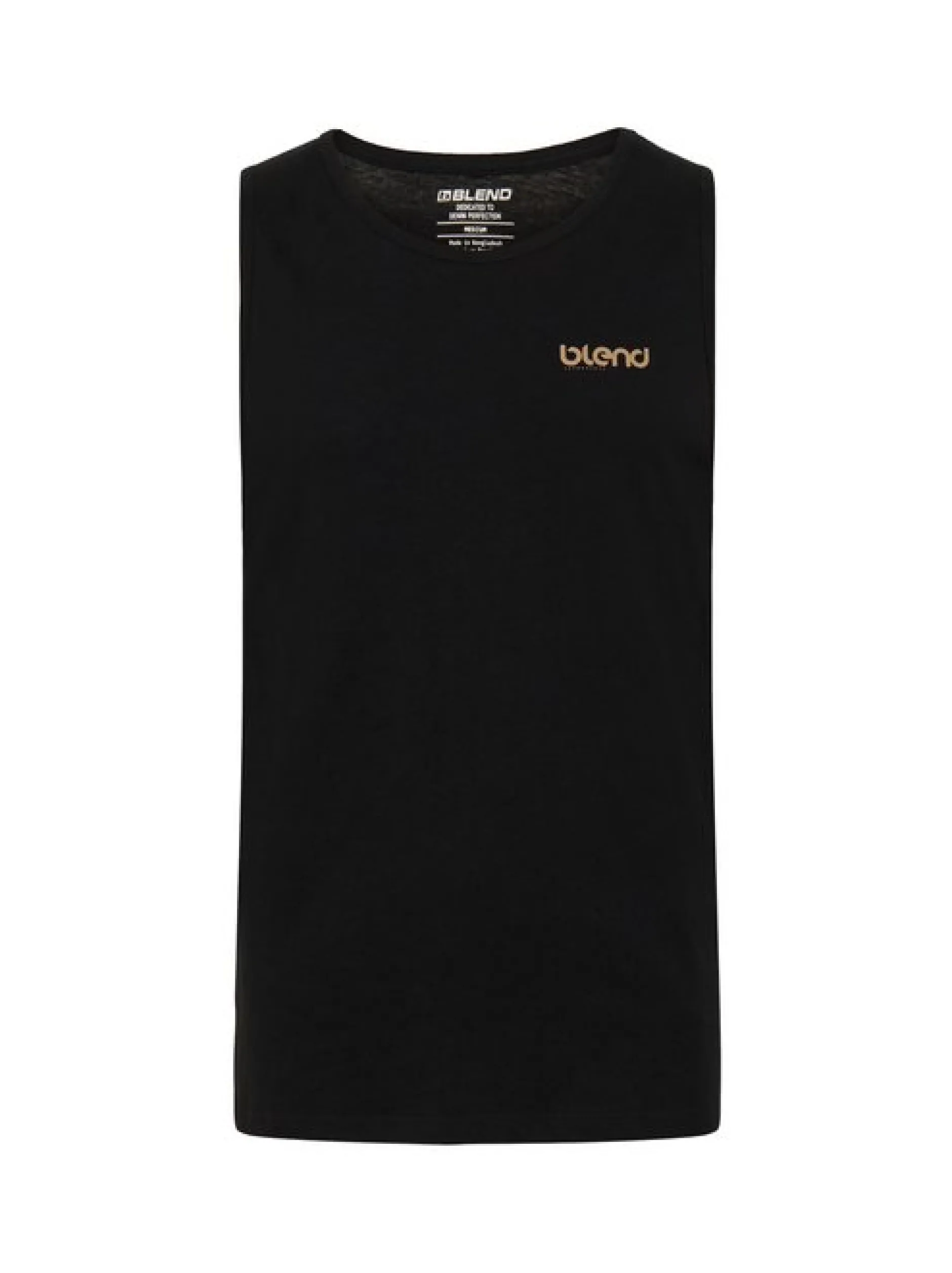 BLEND Herren Tanktop - BHFlok in schwarz