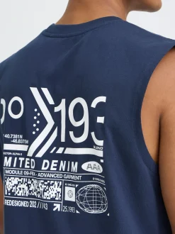 BLEND Herren Tanktop - BHSteax in blau