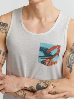 BLEND Herren Tanktop - BHTroppo in weiß