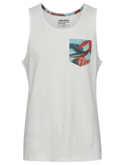 BLEND Herren Tanktop - BHTroppo in weiß