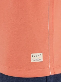 BLEND Herren Tanktop - BHWalex in aprikot