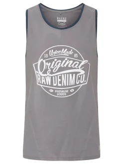 BLEND Herren Tanktop - BHWalex in grau