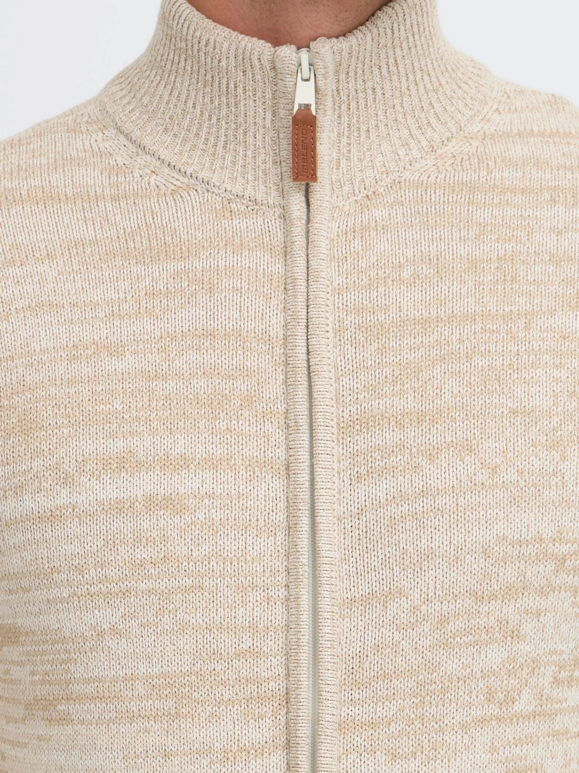 BLEND Herren Trainingsjacke - BHDano in beige