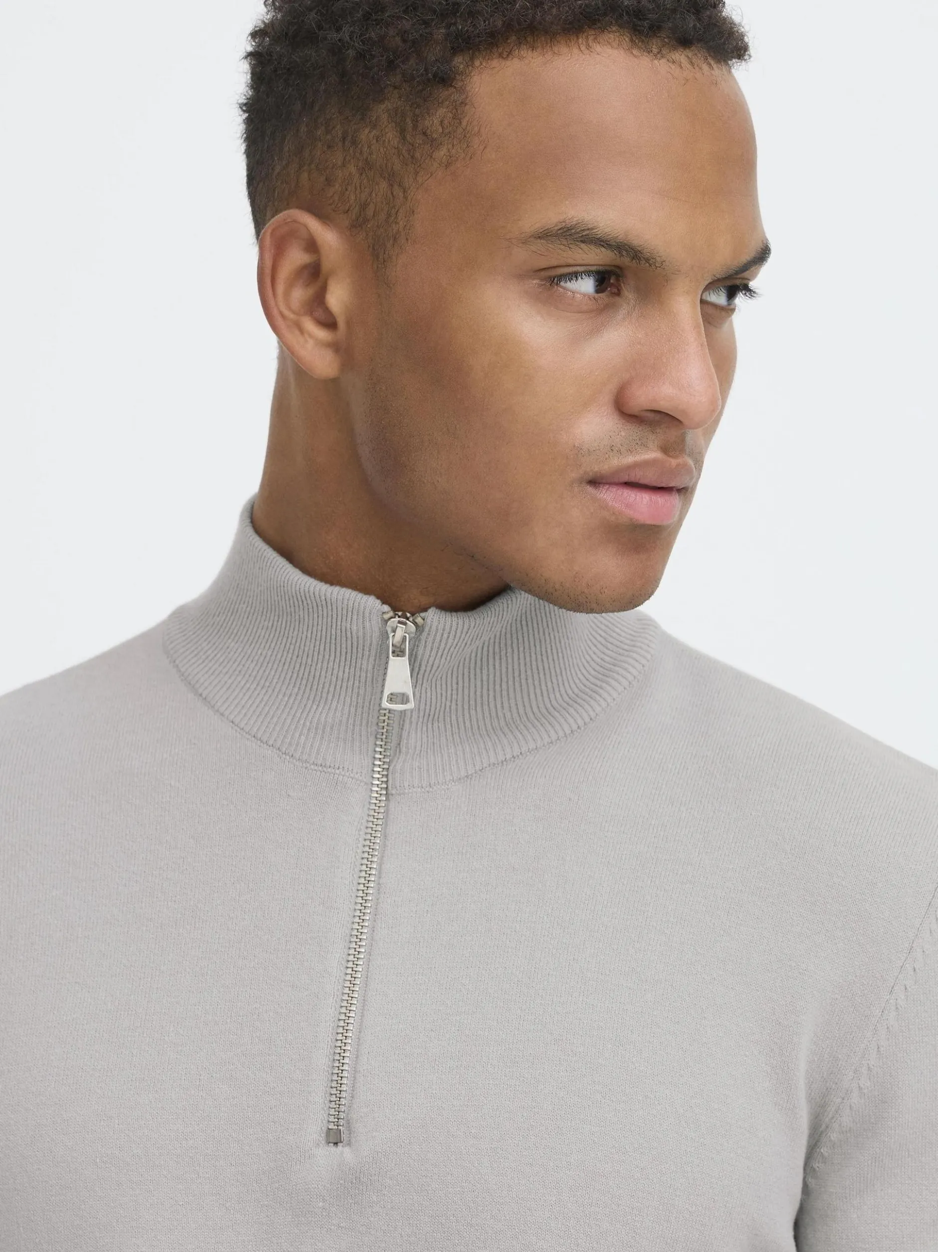 BLEND Herren Troyer - BHBryan in hellgrau