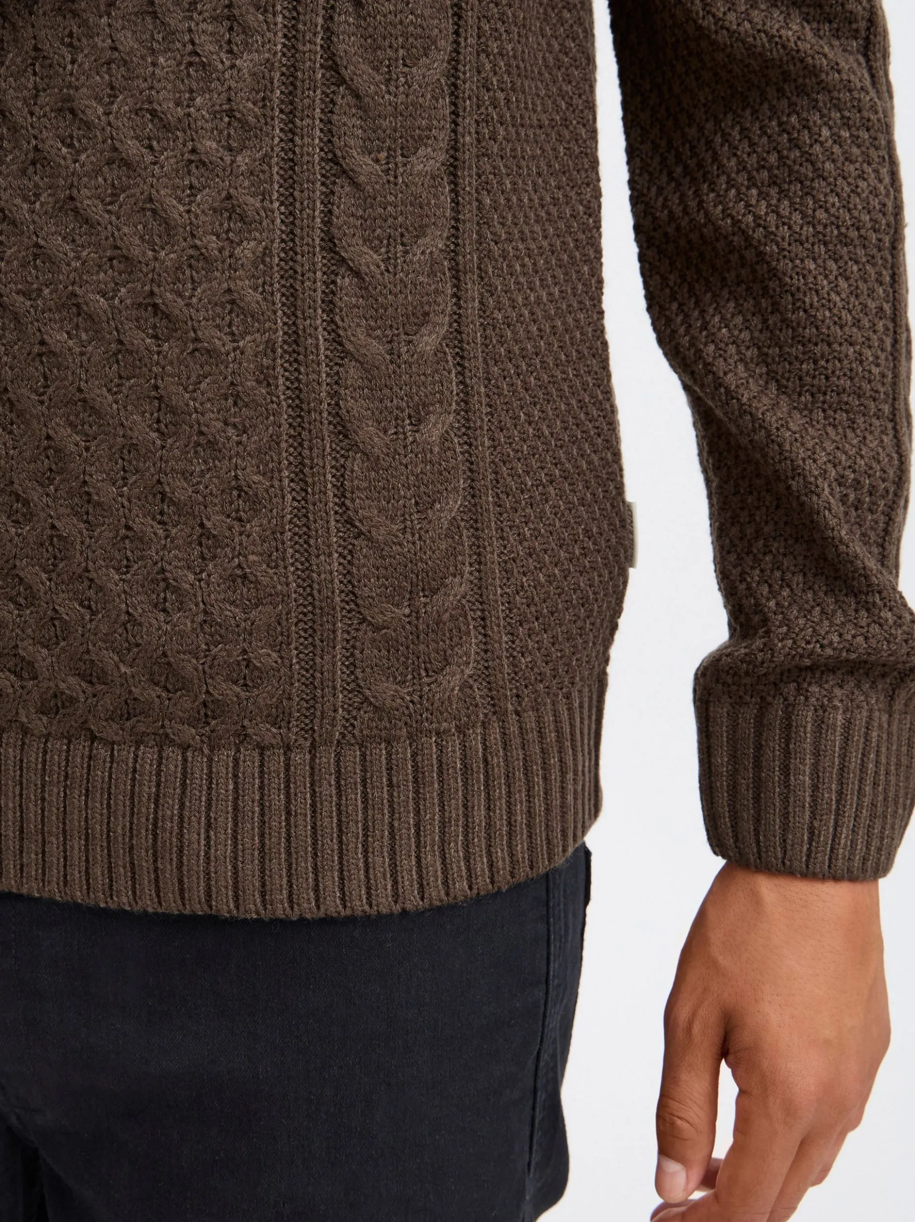 BLEND Herren Troyer - BHPullover in braun