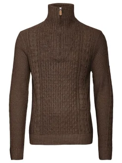 BLEND Herren Troyer - BHPullover in braun