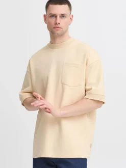 BLEND Herren T-Shirt - BHBarti in beige