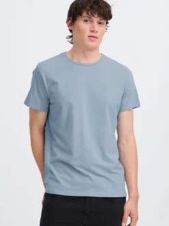 BLEND Herren T-Shirt - BHDinton in blau