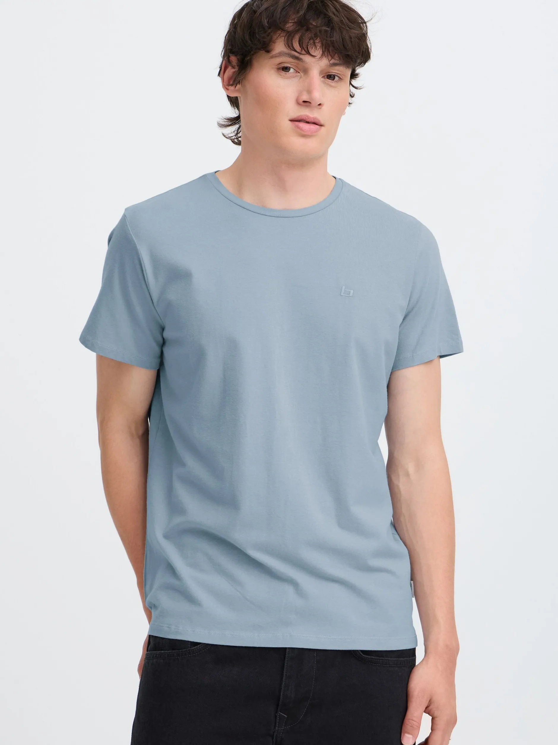 BLEND Herren T-Shirt - BHDinton in blau