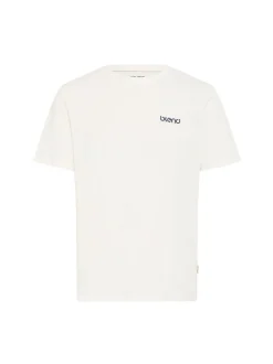 BLEND Herren T-Shirt - BHEmmet in weiß