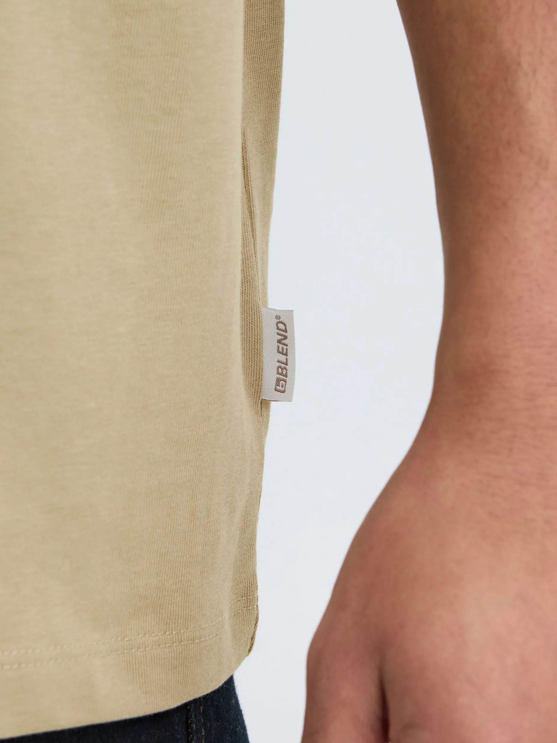 BLEND Herren T-Shirt - BHFisher in sand