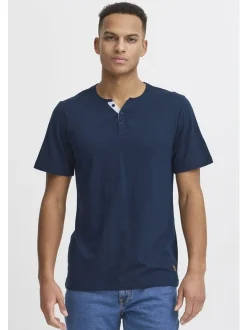 BLEND Herren T-Shirt - BHHoley in blau