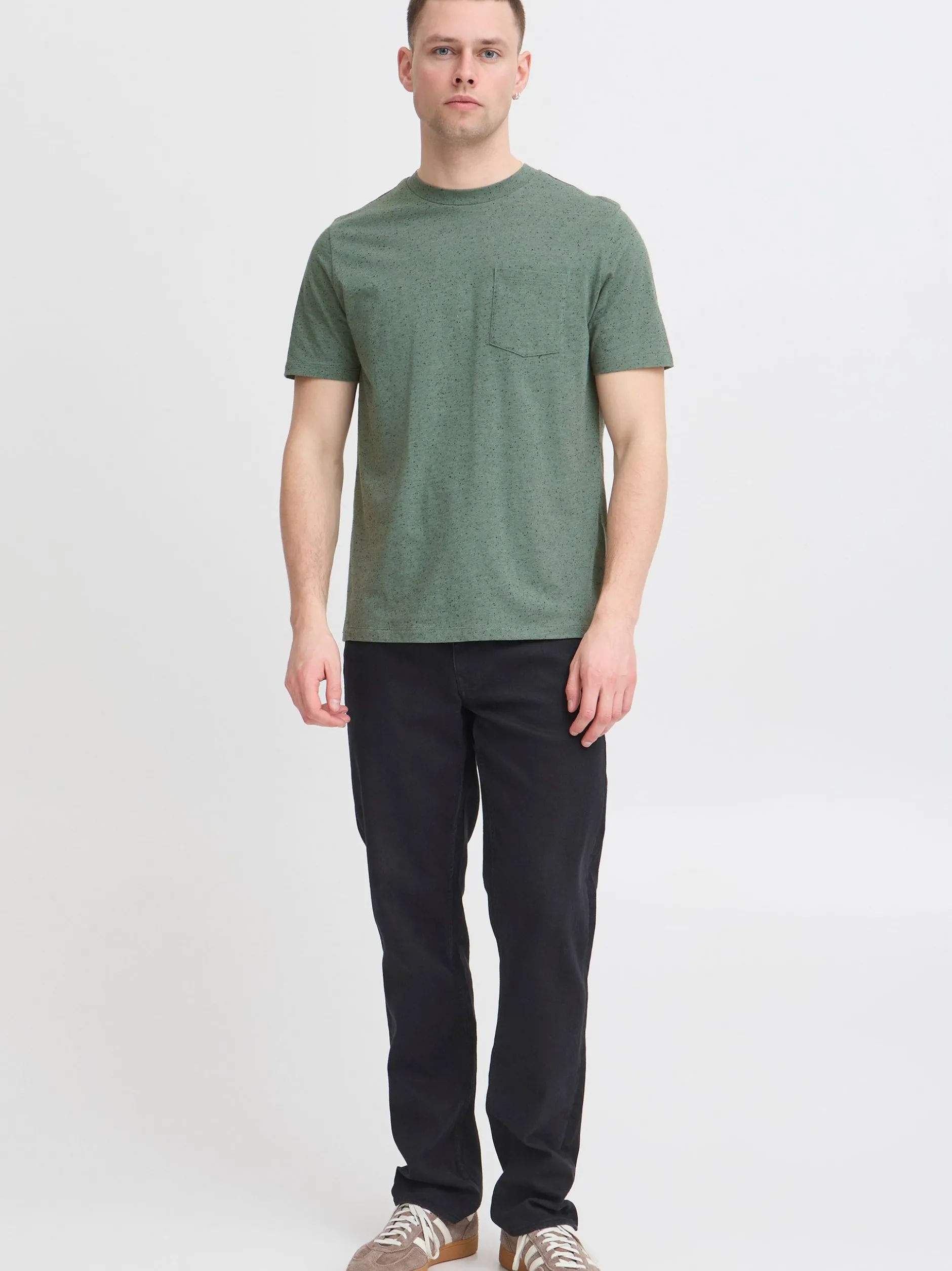 BLEND Herren T-Shirt - BHJevan in grün