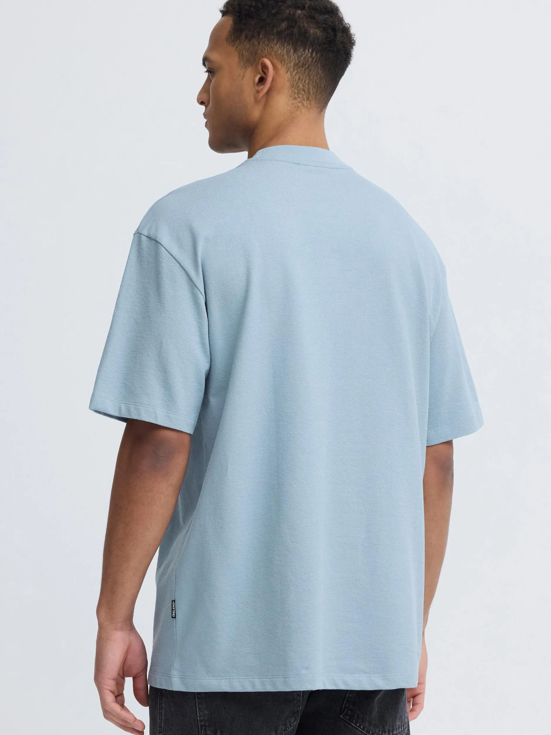 BLEND Herren T-Shirt - BHKaiser in blau