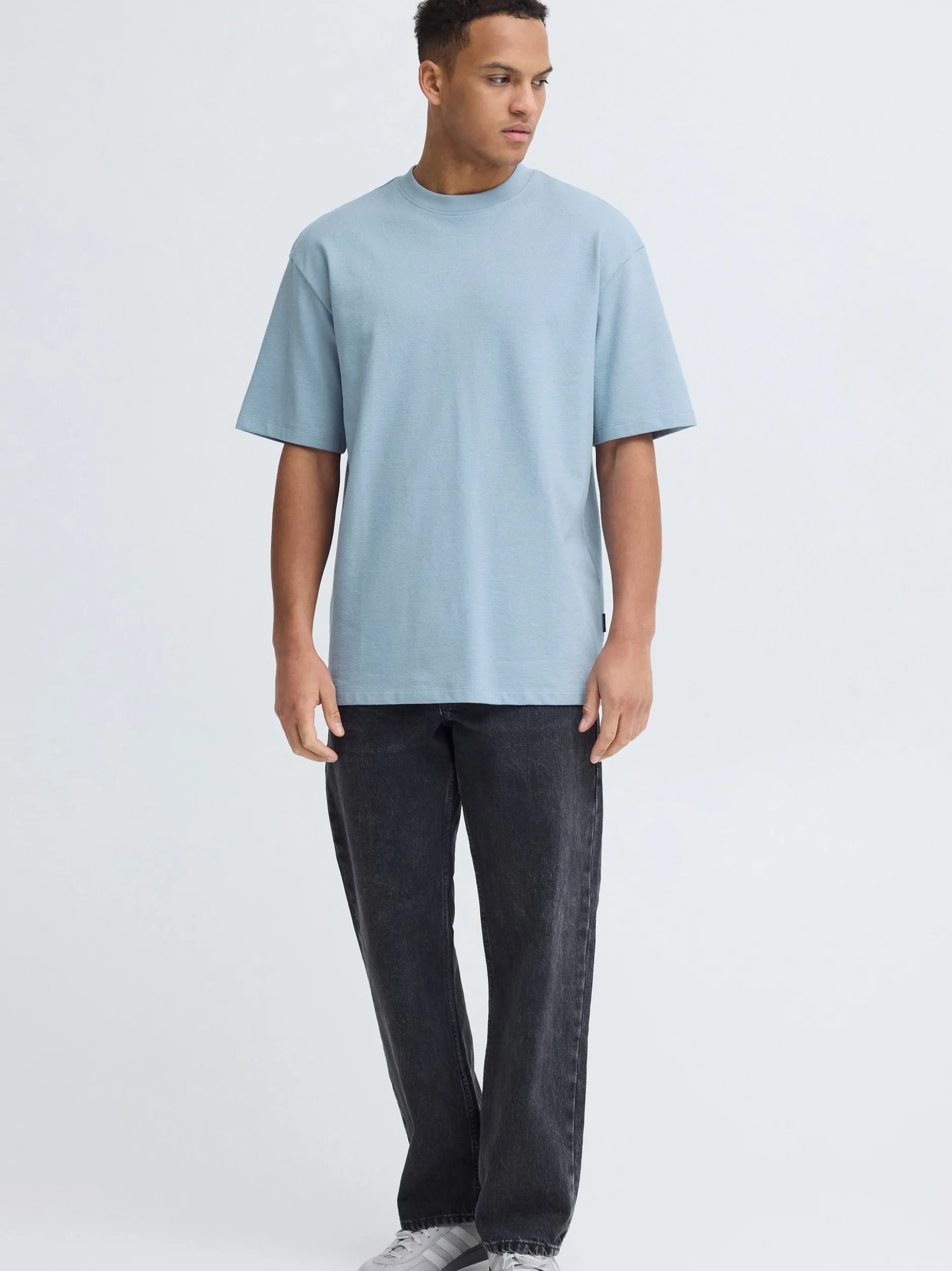 BLEND Herren T-Shirt - BHKaiser in blau
