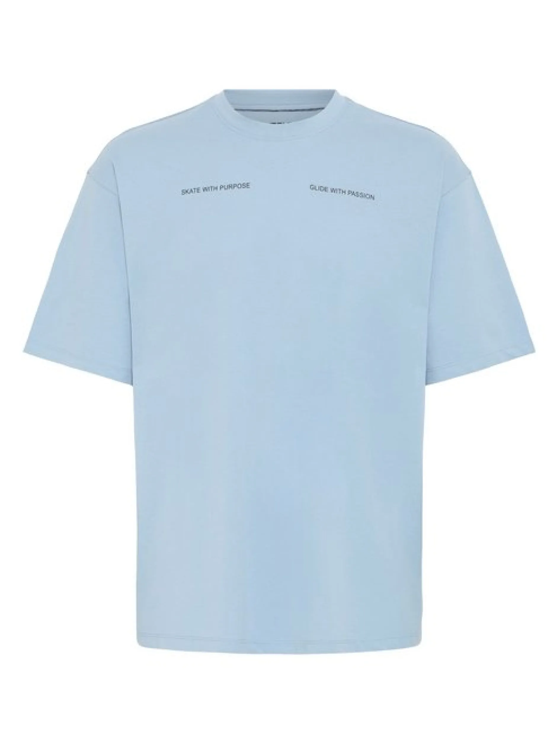 BLEND Herren T-Shirt - BHKeaton in blau