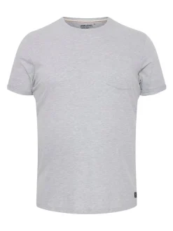BLEND Herren T-Shirt - BHNASIR Big & Tall in grau