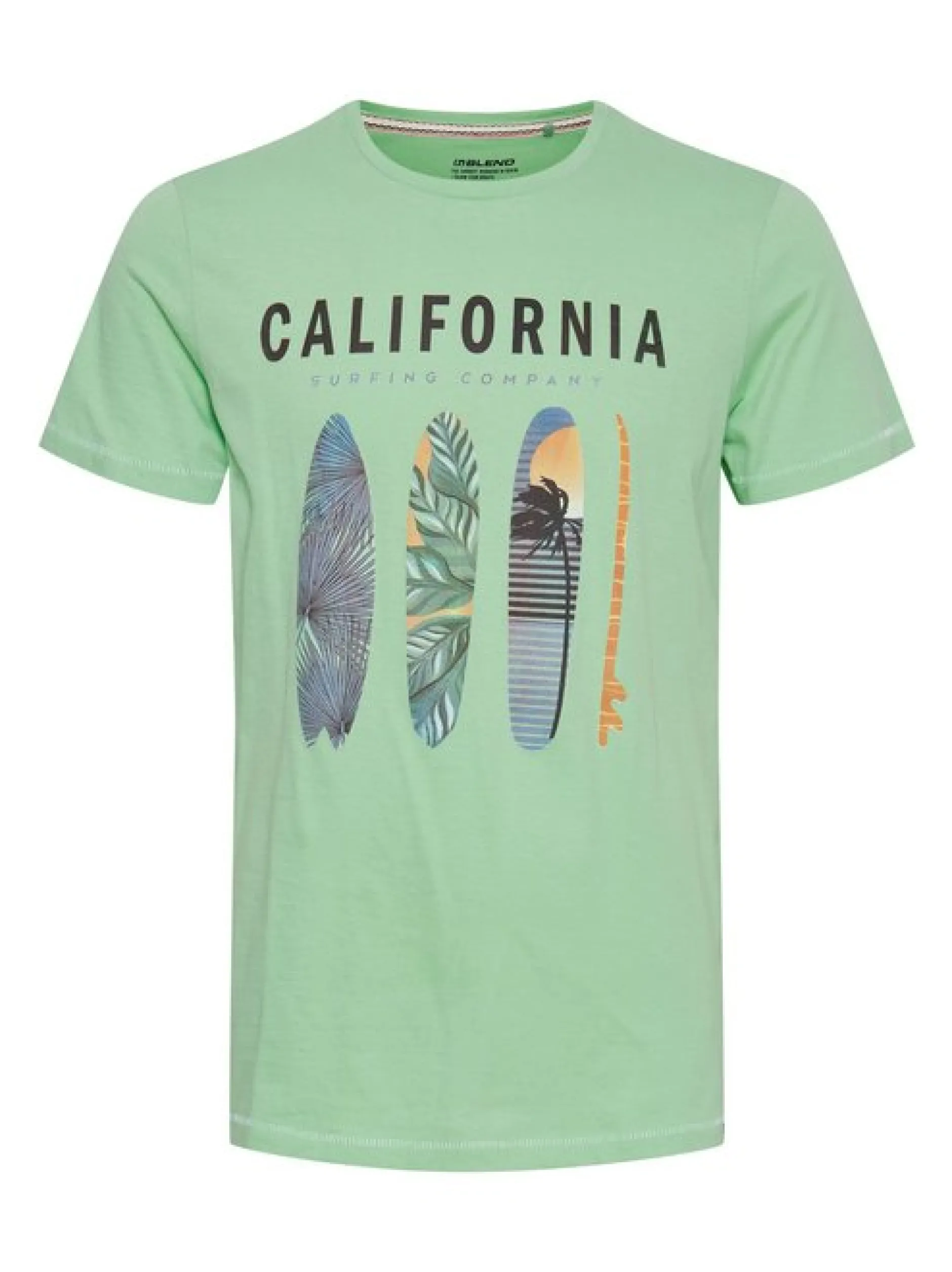 BLEND Herren T-Shirt - BHOrin in grün