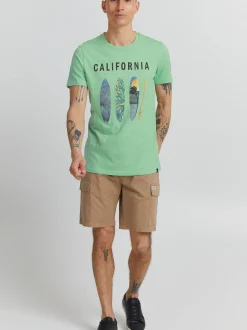 BLEND Herren T-Shirt - BHOrin in grün