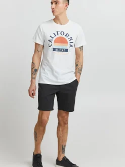 BLEND Herren T-Shirt - BHOrtwin in weiß