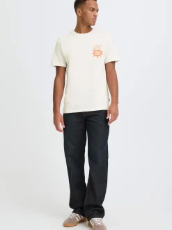 BLEND Herren T-Shirt - BHSun in ecru