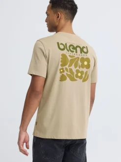 BLEND Herren T-Shirt - BHSun in oliv