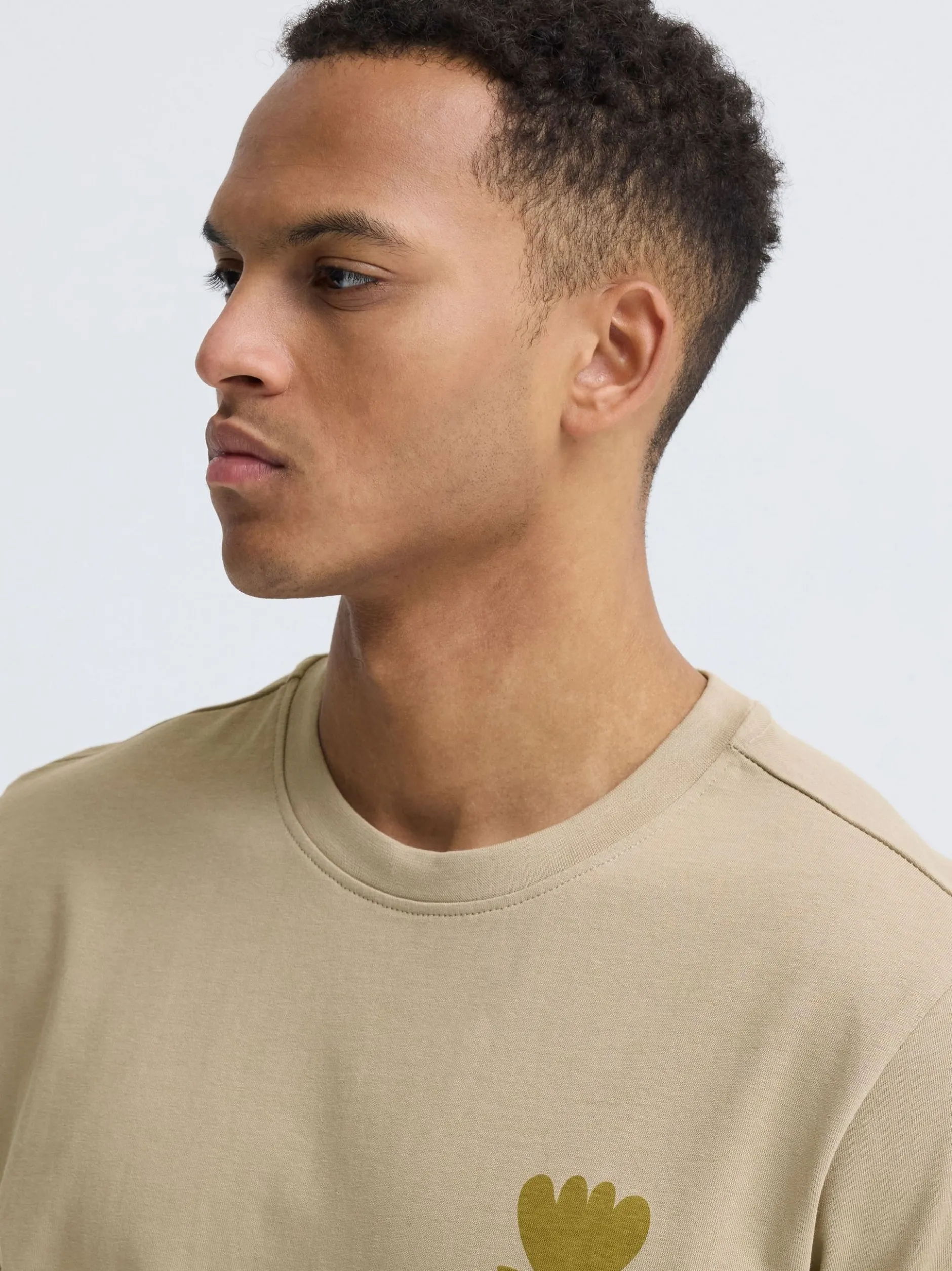 BLEND Herren T-Shirt - BHSun in oliv