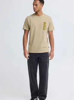 BLEND Herren T-Shirt - BHSun in oliv