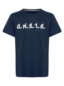 BLEND Herren T-Shirt BHTee in blau