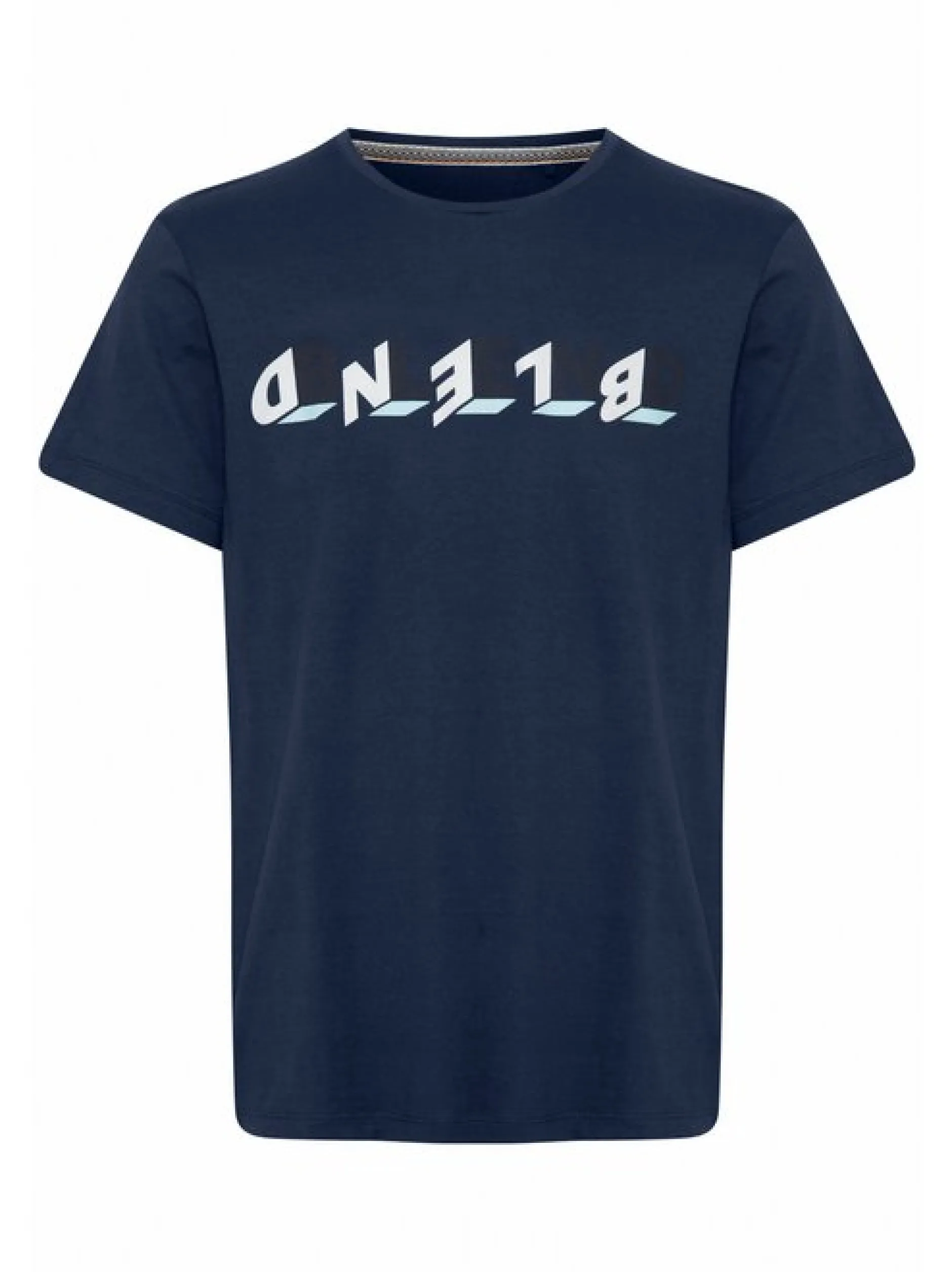 BLEND Herren T-Shirt BHTee in blau