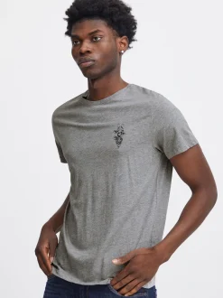 BLEND Herren T-Shirt - BHTee in grau