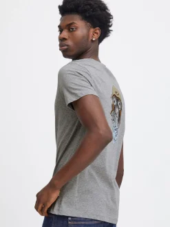 BLEND Herren T-Shirt - BHTee in grau
