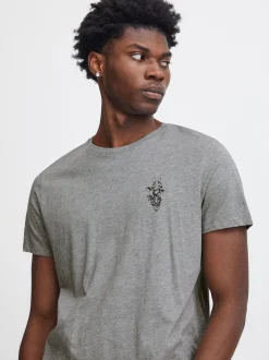 BLEND Herren T-Shirt - BHTee in grau