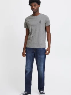 BLEND Herren T-Shirt - BHTee in grau
