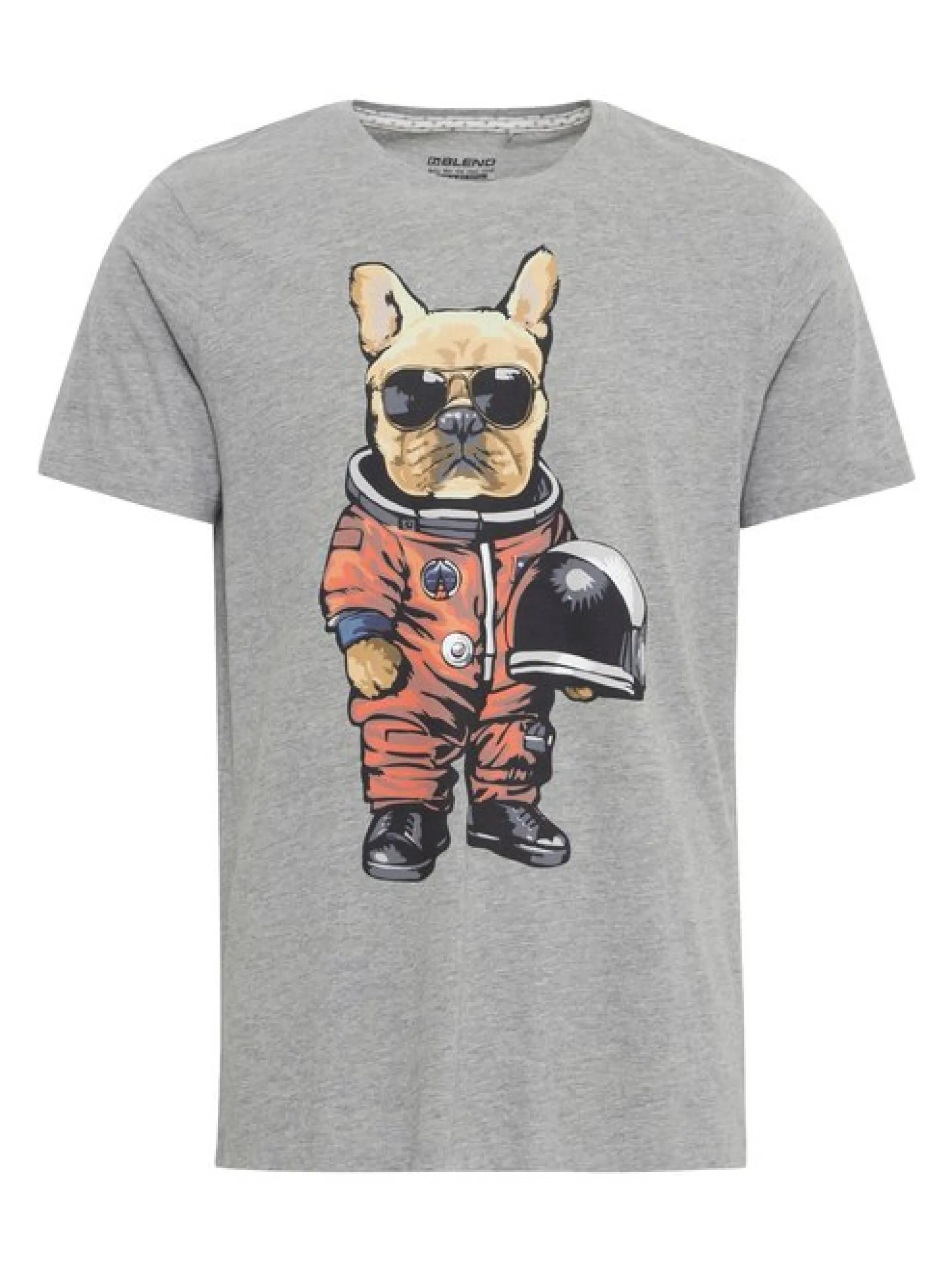 BLEND Herren T-Shirt - BHTee in grau