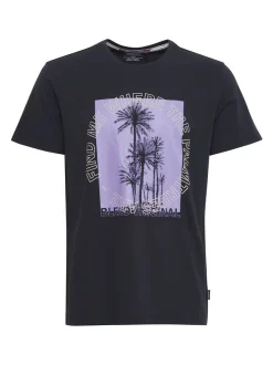 BLEND Herren T-Shirt - BHTee in schwarz