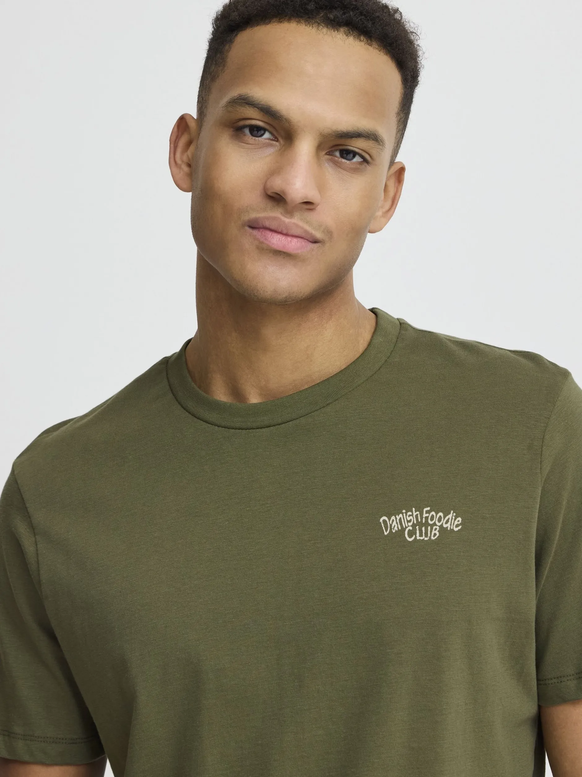BLEND Herren T-Shirt - BHViggo in oliv
