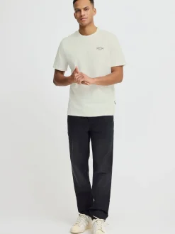 BLEND Herren T-Shirt - BHViggo in weiß