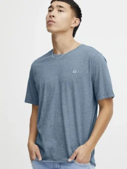 BLEND Herren T-Shirt - BHWilton in blau