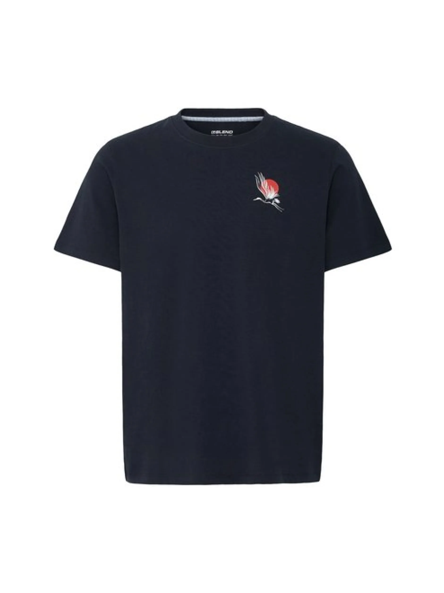 BLEND Herren T-Shirt in beige schwarz