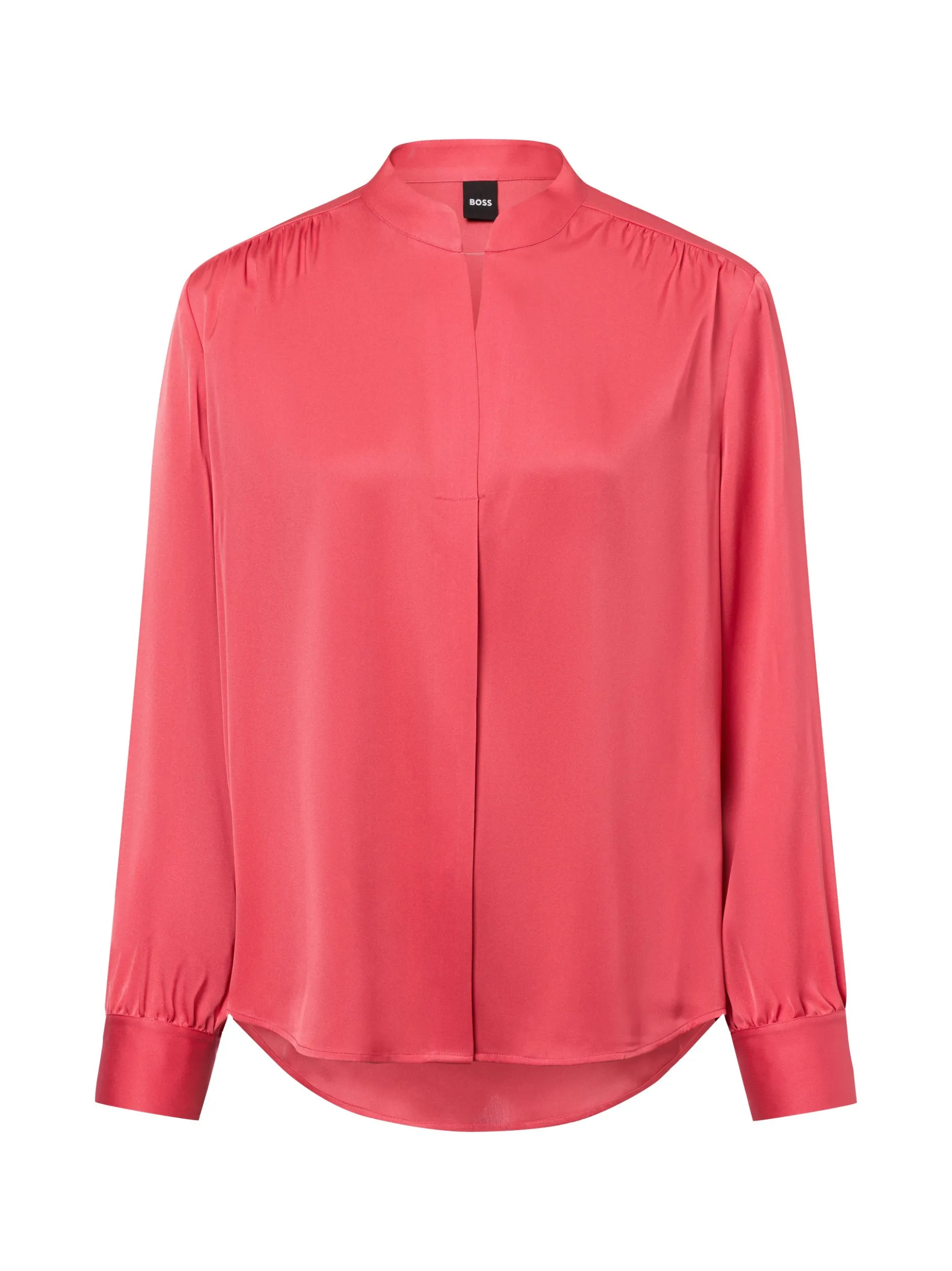 BOSS Damen Bluse aus Seide - Banora18 in koralle