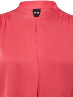 BOSS Damen Bluse aus Seide - Banora18 in koralle