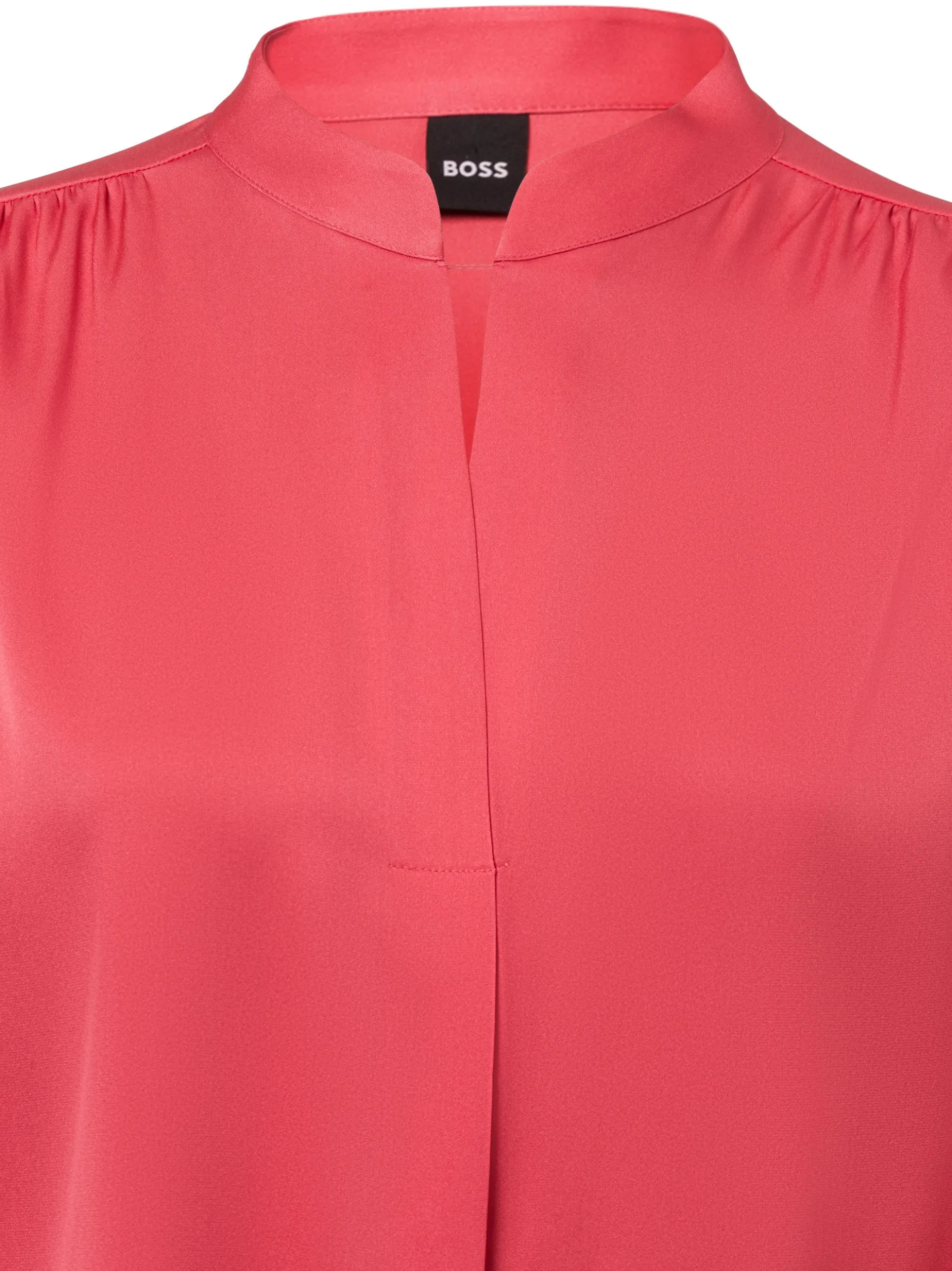 BOSS Damen Bluse aus Seide - Banora18 in koralle