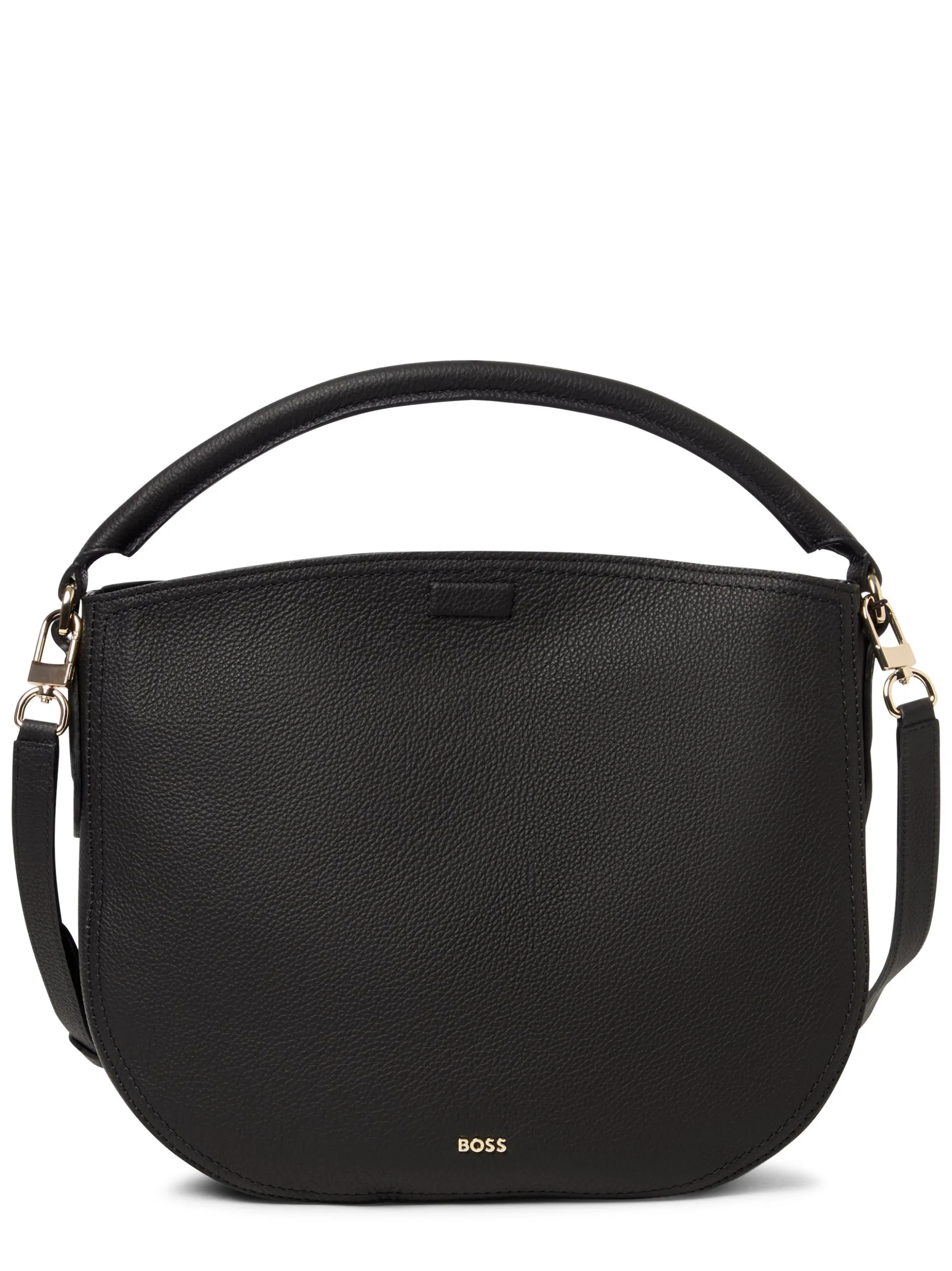 BOSS Damen Ledertasche - Lenah in schwarz