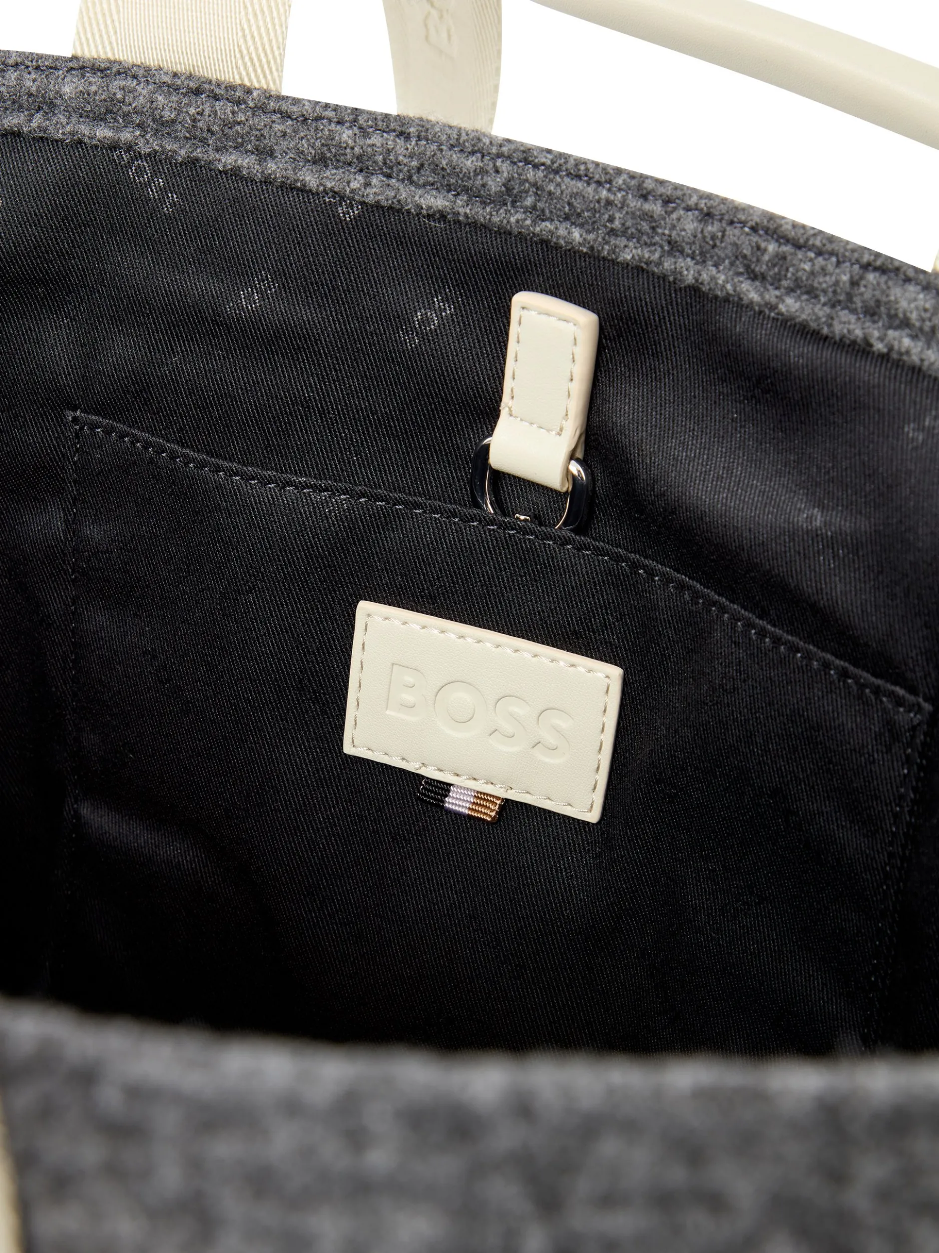 BOSS Damen Shopper - Palmah in anthrazit