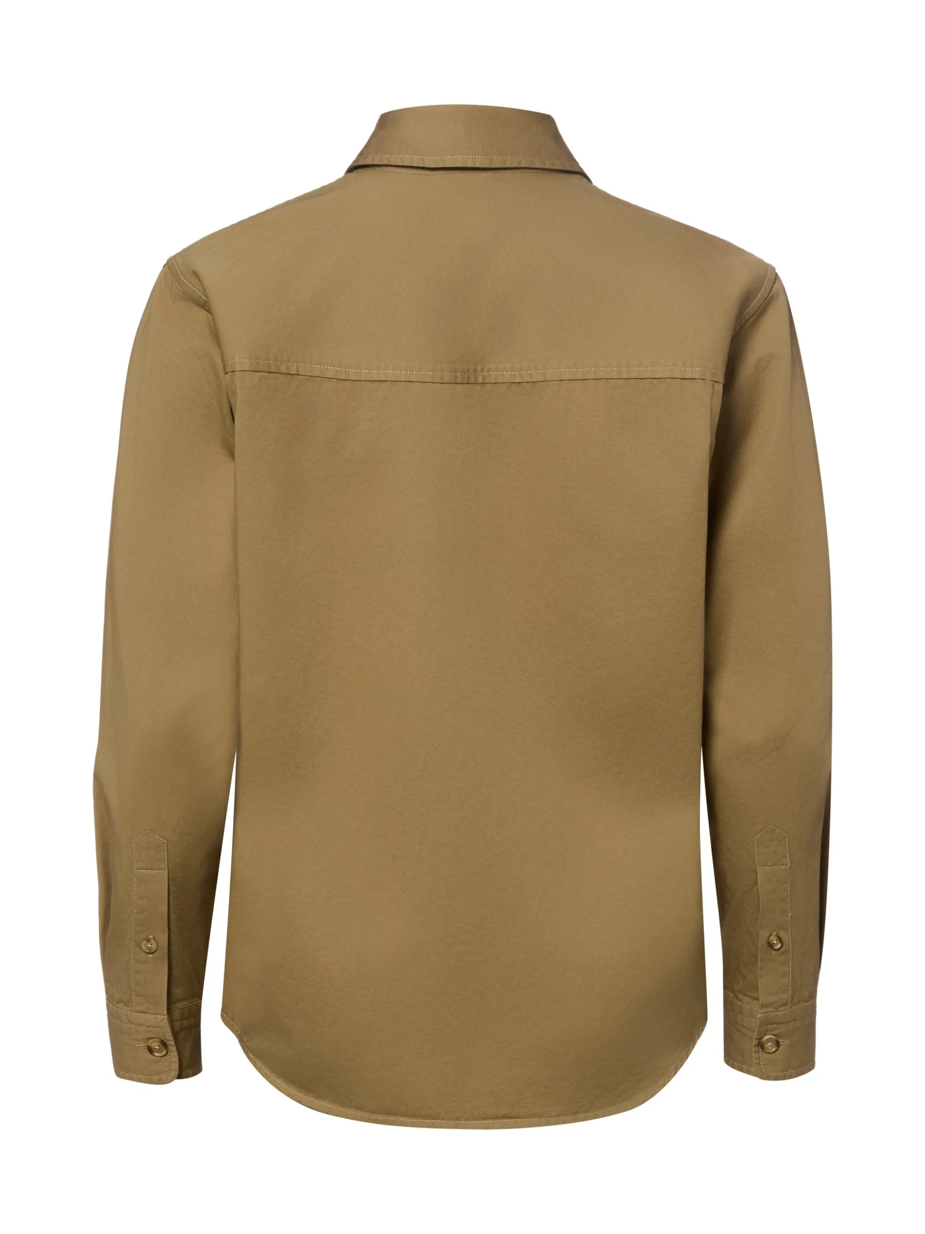 BOSS Herren Overshirt - Owen in oliv - Ausschnitt: Kent