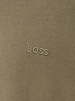 BOSS Herren Schurwoll-Pullover - Botto in schilf