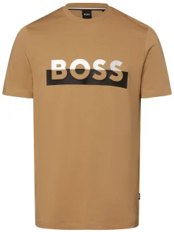 BOSS Herren T-Shirt - Tiburt 421 in camel